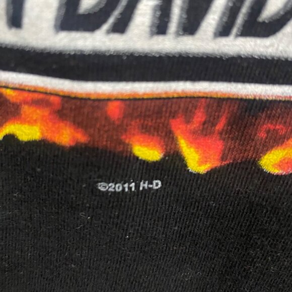 Harley-Davidson #1‎ Racing Tee 2011 Harley-Davidson Baton Rouge LA Size XL - Picture 4 of 6